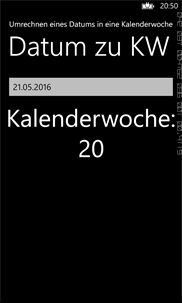 Kalenderwoche screenshot 4