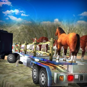 Animal Transporter Truck 3D