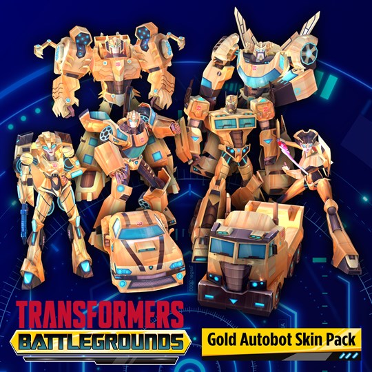 Gold Autobot Skin Pack for xbox