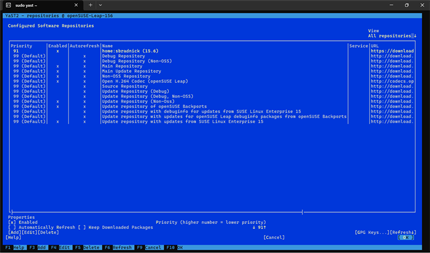 openSUSE Leap 15.6 - Windows に無料でダウンロードしてインストール