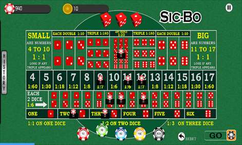 Free SICBO Screenshots 2