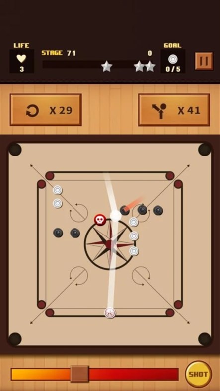 #5. Carrom Champion (Windows) By: MOBIRIX Corporation