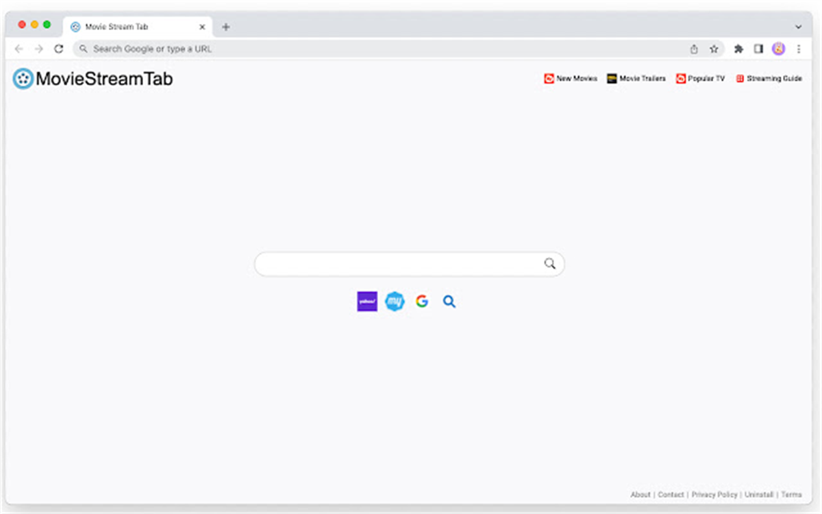 Movie Stream Tab