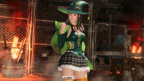 DOA6 Heksenfeestkostuum - Hitomi