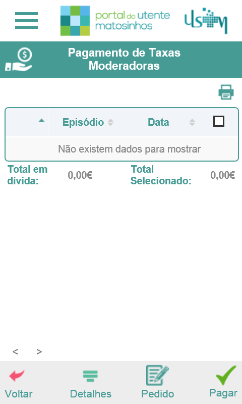 Captura 4 Portal do Utente de Matosinhos – ULSM windows
