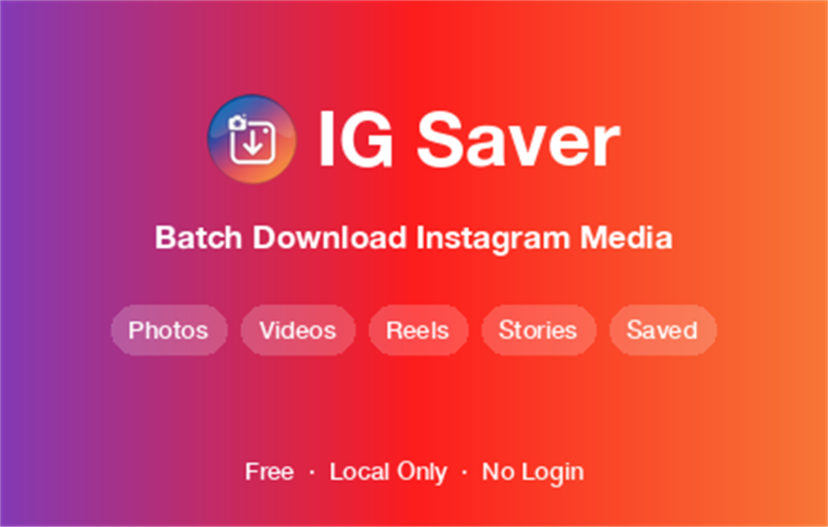 IG Saver 2026 — Instagram Downloader for Photos, Videos, Reels & Stories