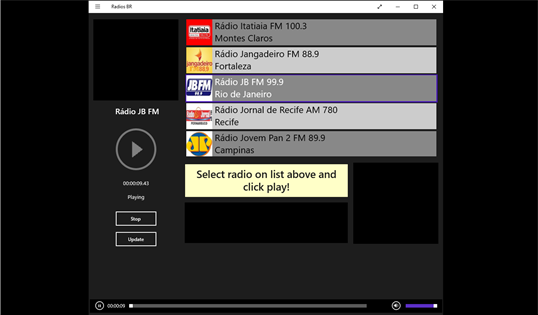 Radios BR screenshot 1