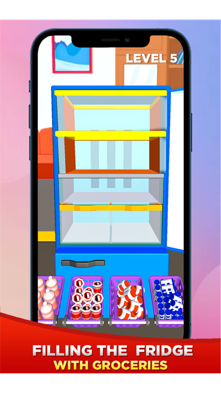 #2. Fill Up Fridge 3d- Fridge Game (Windows) 作者: RomeoDev
