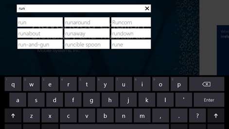 Advanced English Dictionary and Thesaurus Screenshots 2