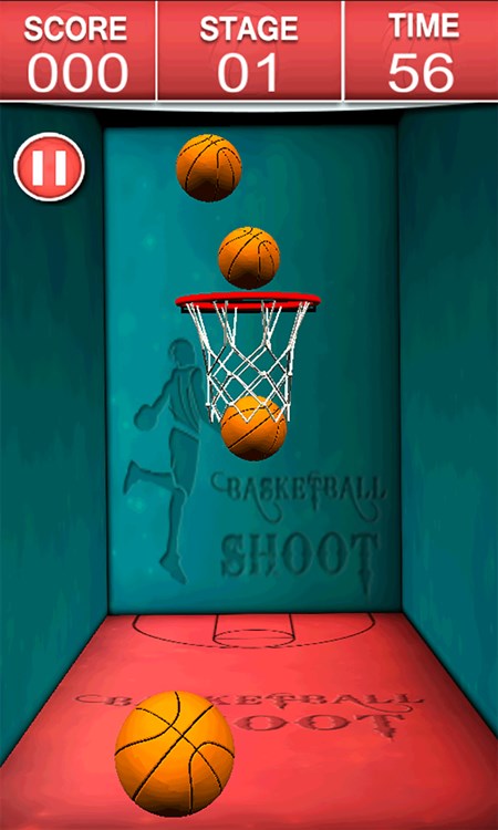 Flick Basketball Shoot 3D av Zeros Games Studio - (Windows Spel) — AppAgg