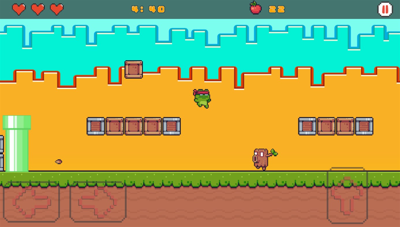 #3. Ninja Frog Quest (Windows) Podle: Khaoula Errami