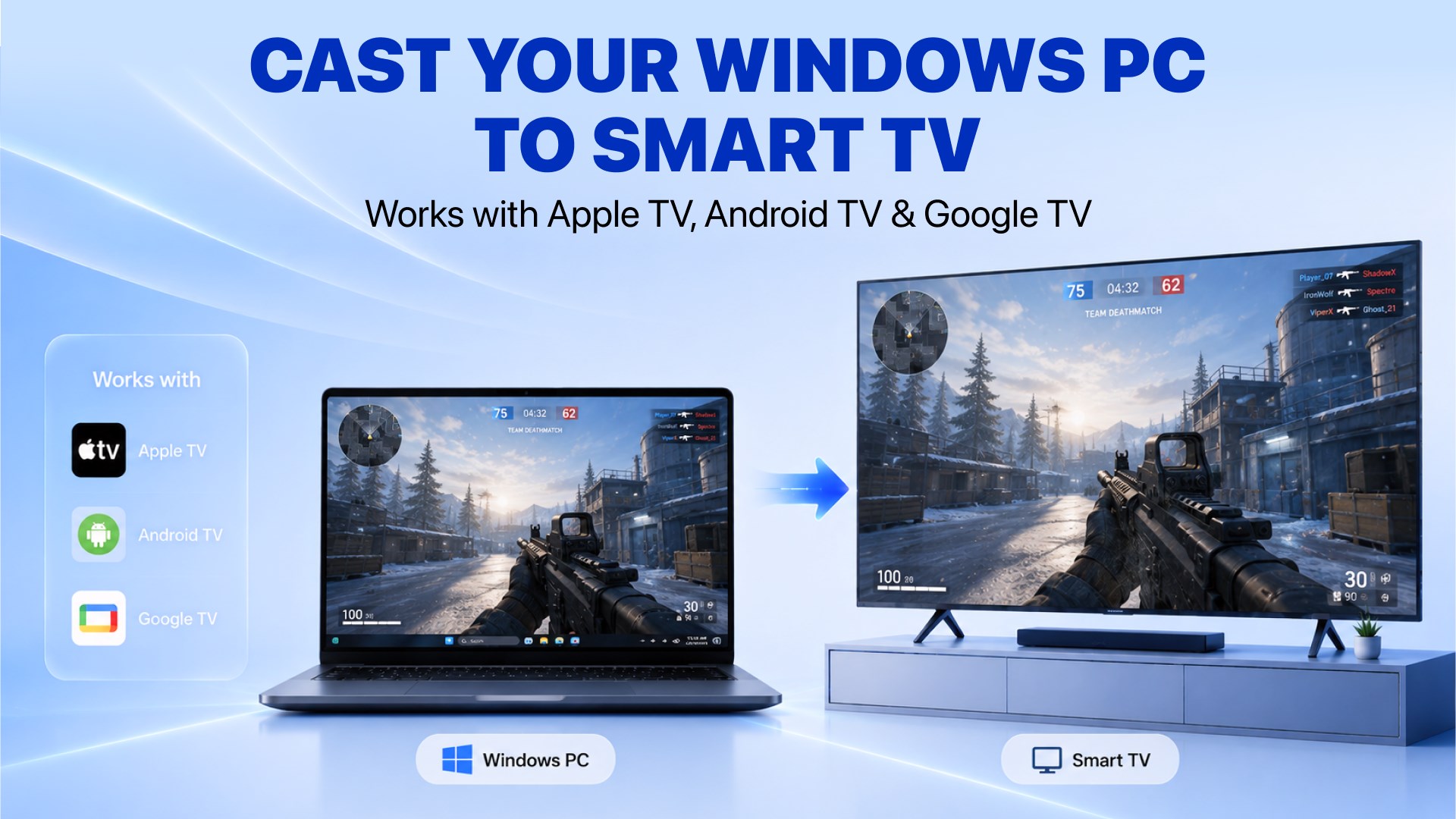 PigeonCast - Cast Phone to PC & TV screenshot