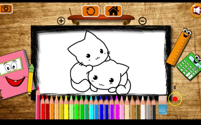 Bts Cute Cats Coloring Game