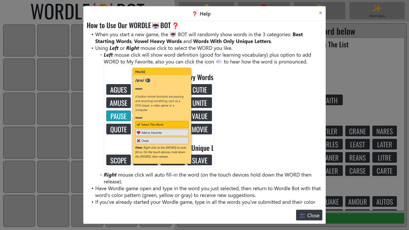 #8. Wordle Bot (Windows) Podle: My App Catalog LLC