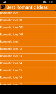 Best Romantic Ideas screenshot 2