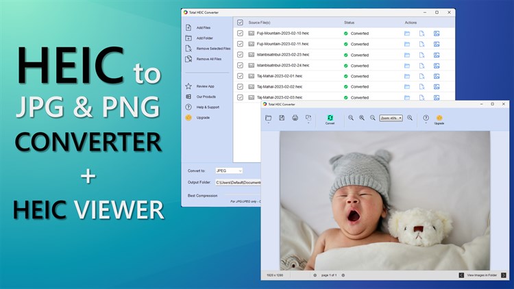 HEIC Image Converter & Viewer - HEIC to JPG, HEIC to PNG - PC - (Windows)