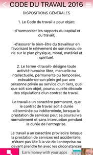 Code du Travail - Haiti screenshot 3