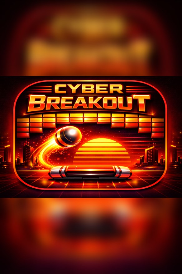 Neon Cyber Breakout