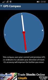 GPS Compass screenshot 1