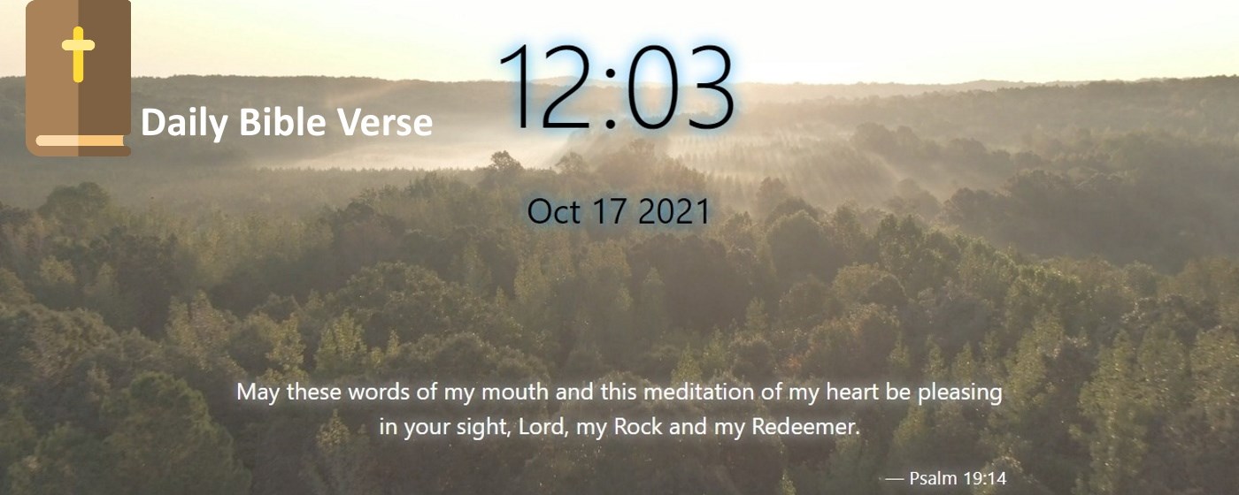 Daily Bible Verse marquee promo image