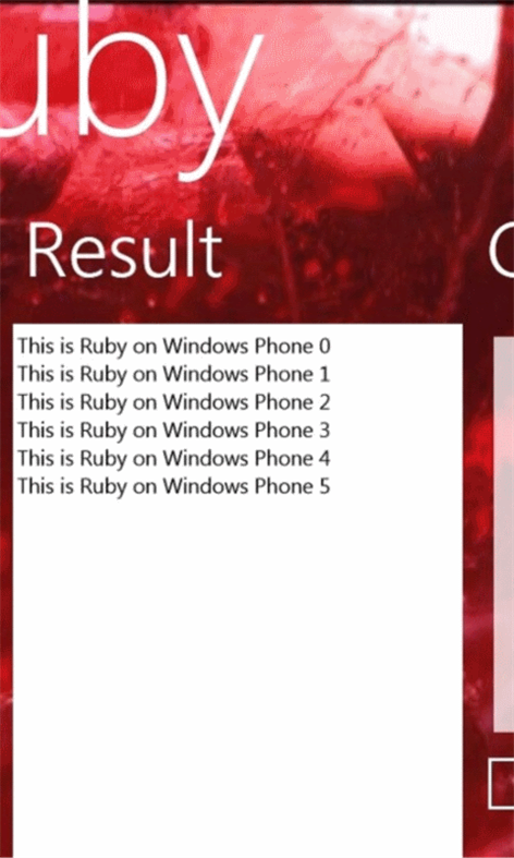 Ruby Screenshots 2