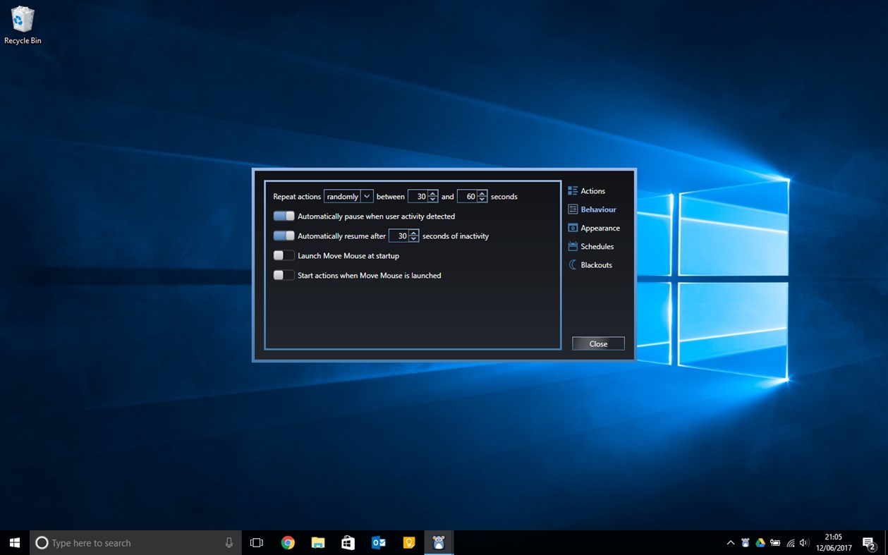 #4. Move Mouse (Windows) 由: ellabi