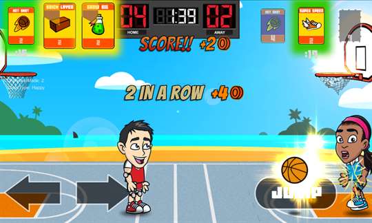 Big Head Basketball screenshot 2