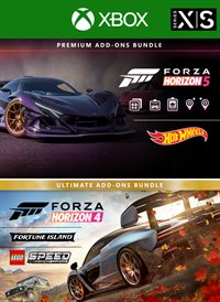 Lot comprenant la mise à niveau Premium Forza Horizon 4 + 5