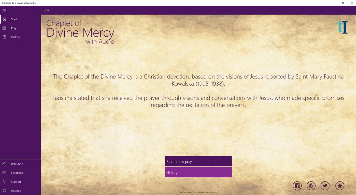 #2. Divina Misericordia (Windows) Podle: teamInformatico