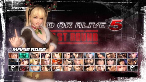 DEAD OR ALIVE 5 Last Round Marie Rose Weihnachtskostüm