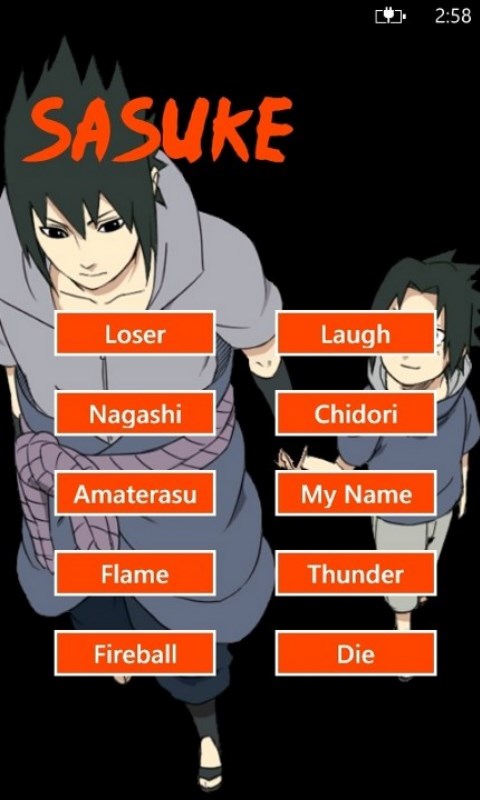 naruto soundboard