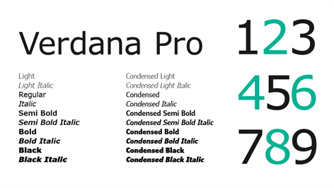 Verdana Pro Screenshots 2