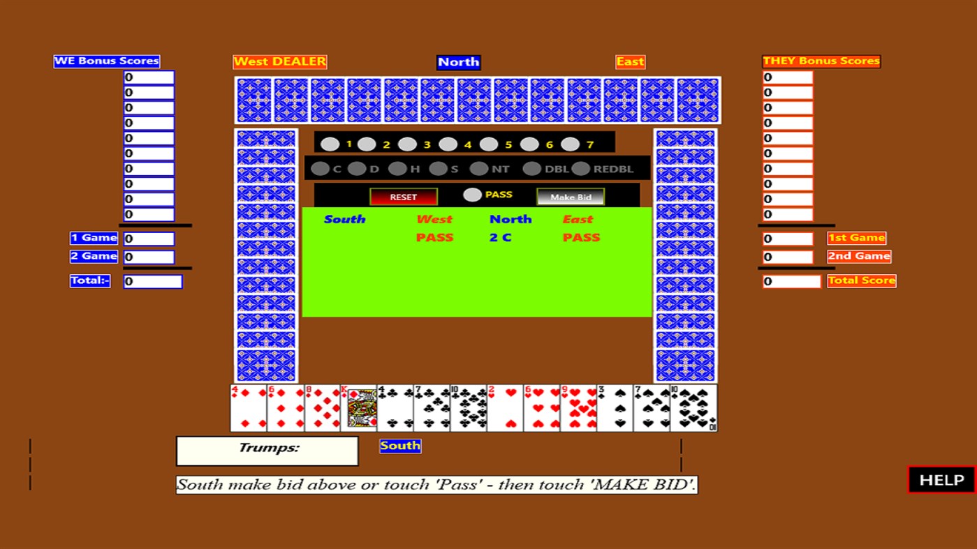 #2. Easy Bridge (Windows) By: CardsFun