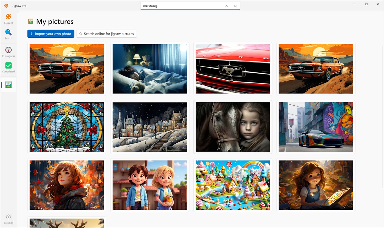 #5. Jigsaw Pro No Ads (Windows) بواسطة: Reflection IT