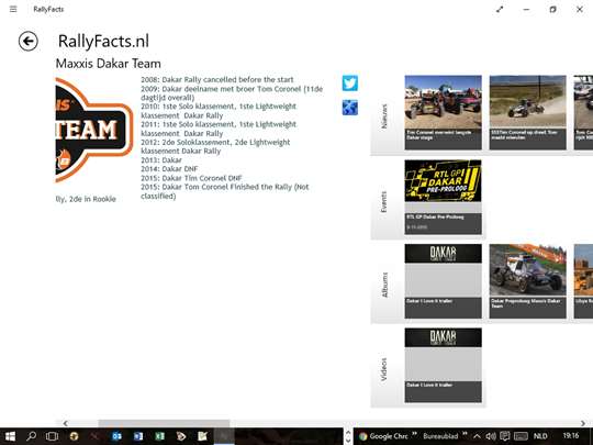 RallyFacts screenshot 3