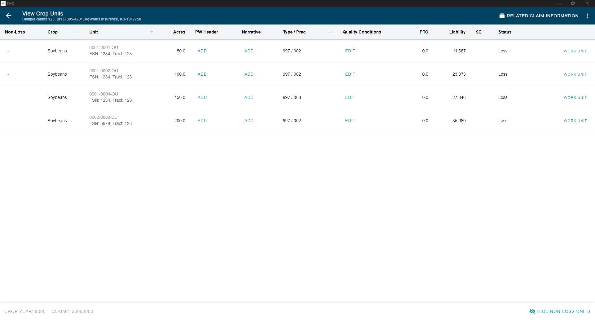 Palomar DAS screenshot