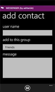 Messenger (by ashterisk) screenshot 1