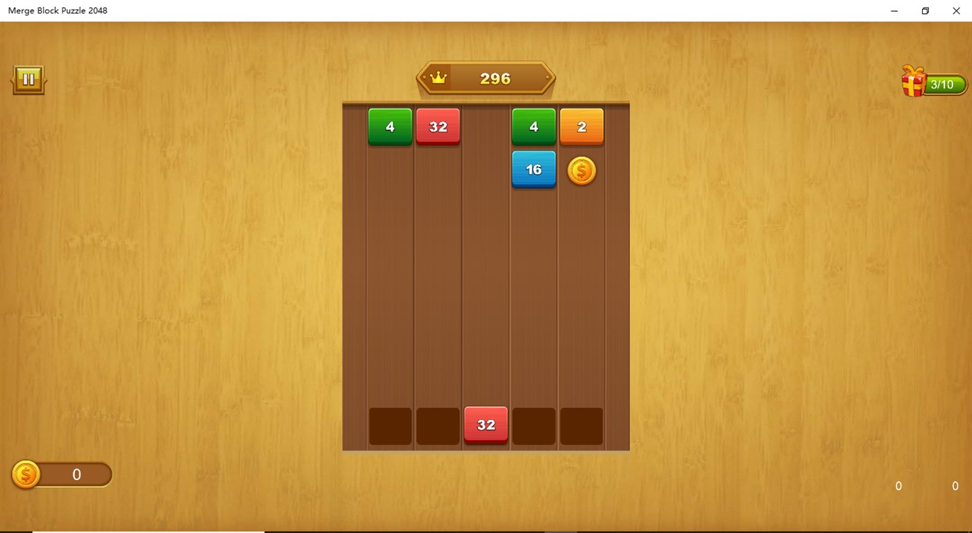 #2. Merge Block Puzzle 2048 (Windows) By: LiHe