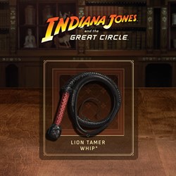 Indiana Jones y el Gran Círculo™: paquete de La última cruzada™ - Látigo Domador de leones