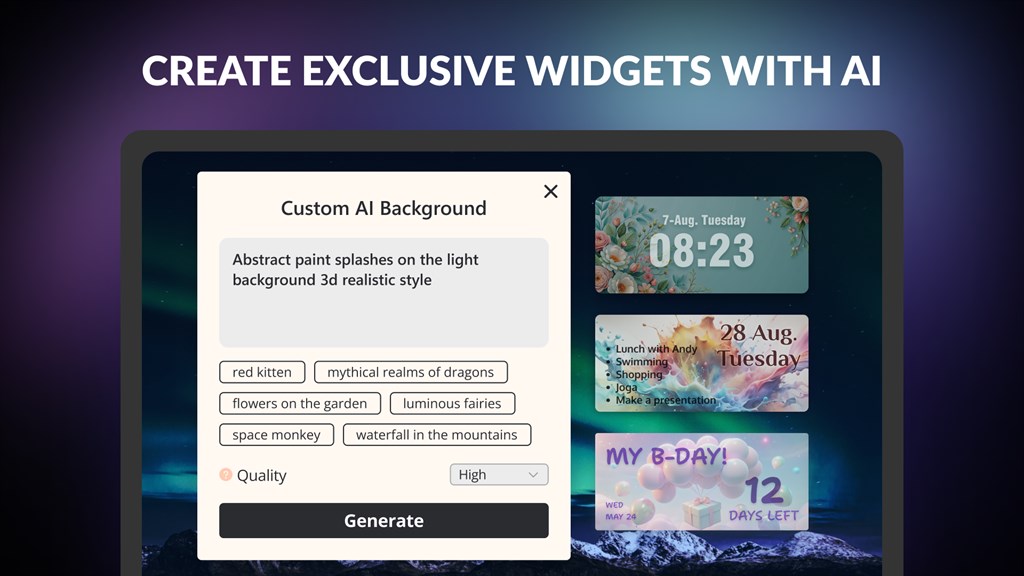 Windows Desktop Widgets - Personal Arranger_4