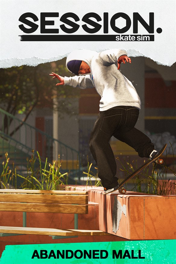 Session: Skate Sim - Abandoned Mall Xbox Series X|S and Xbox One cover art