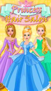 Princess Hair Salon - Fashion Makeover Girls Game screenshot 1