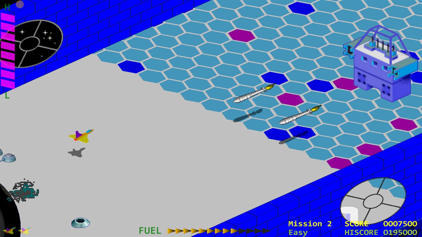 #6. ZAXXON Remake by Peter Kloß V2 (Windows) di: kloss.solutions