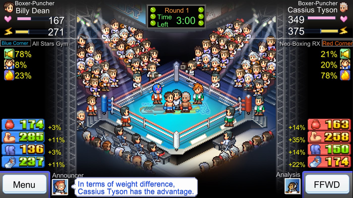 #1. Boxing Gym Story (Windows) Podle: Kairosoft