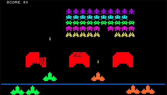 Retro Invaders screenshot 2