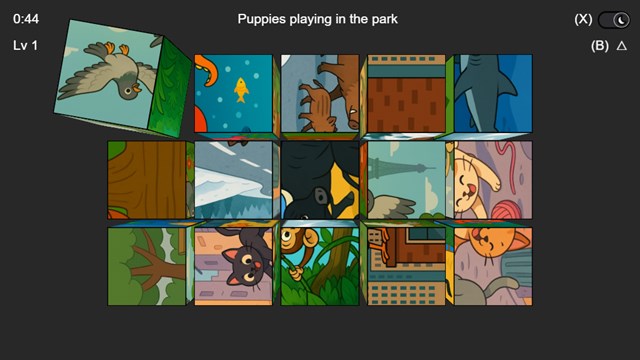 Romcab puzzle screenshot 1