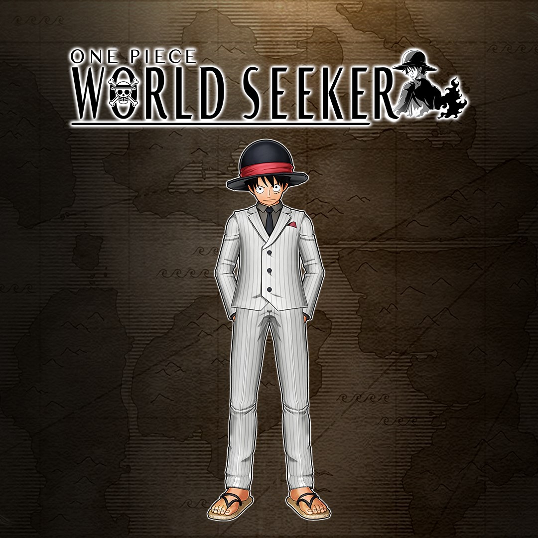 ONE PIECE World Seeker White Suit Outfit