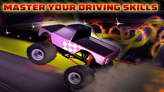 Monster Truck Stunts - 4x4 Jeep Driving Simulator screenshot 3