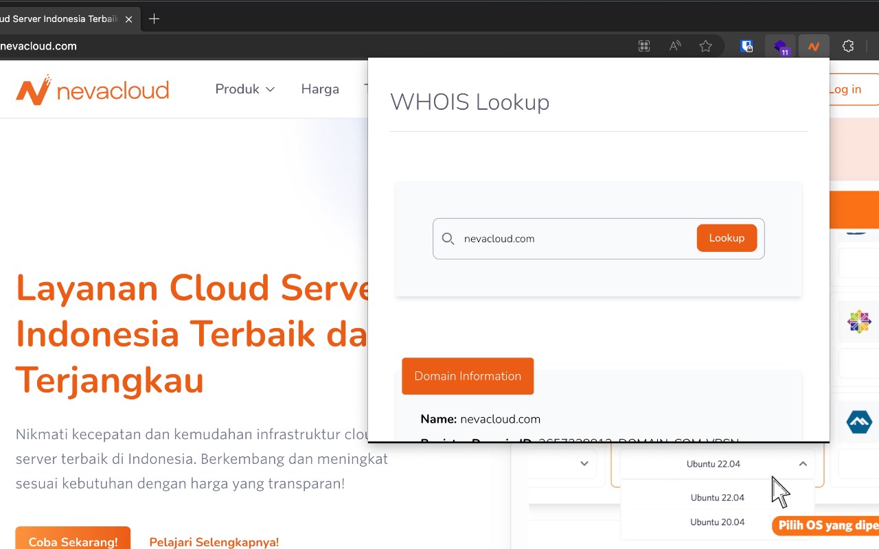 Whois by Nevacloud
