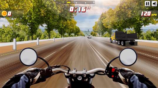 Highway Traffic Rider Motor Race screenshot 2